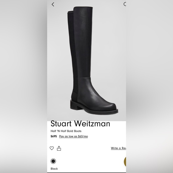 Stuart Weitzman
Half 'N Half Bold Boots - Picture 2 of 16